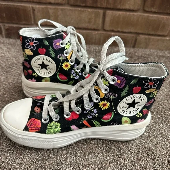 Converse Chuck Taylor All Star "Things To Grow" High Tops Size 7 - Picture 9 of 11